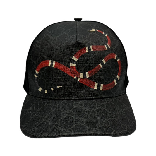 Gucci Snake Trucker Cap schwarz Gr. S
