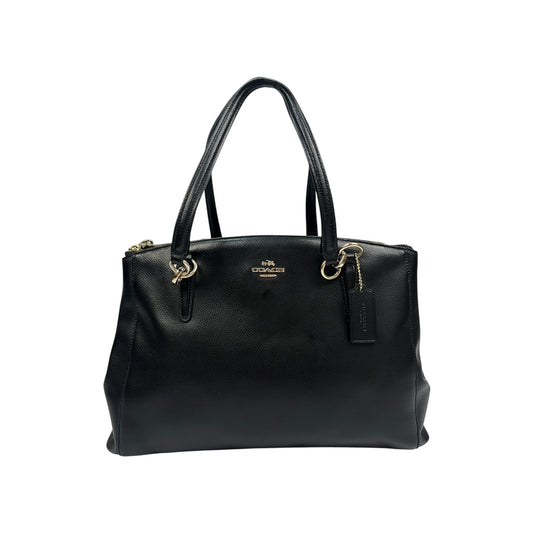 Coach Handtasche schwarz / gold