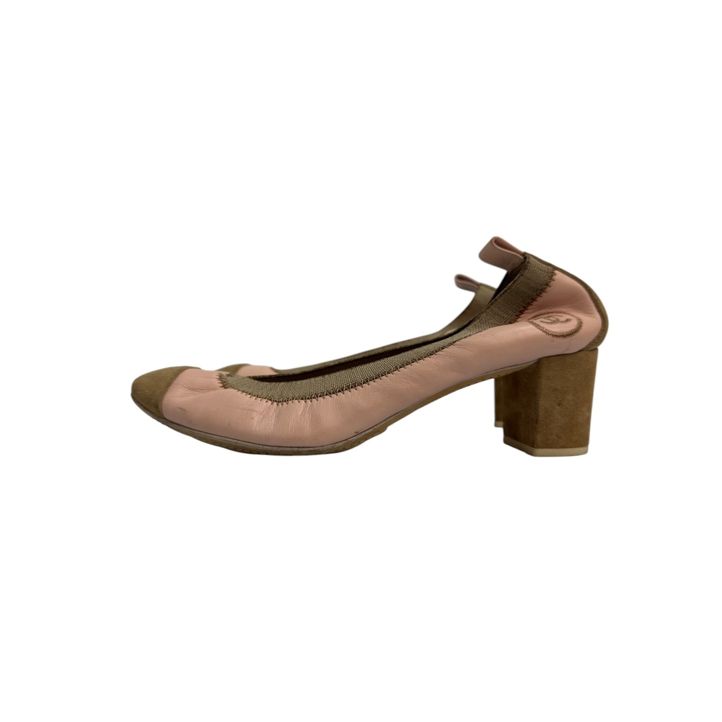 Vintage Chanel Heels rosa Gr. 37,5