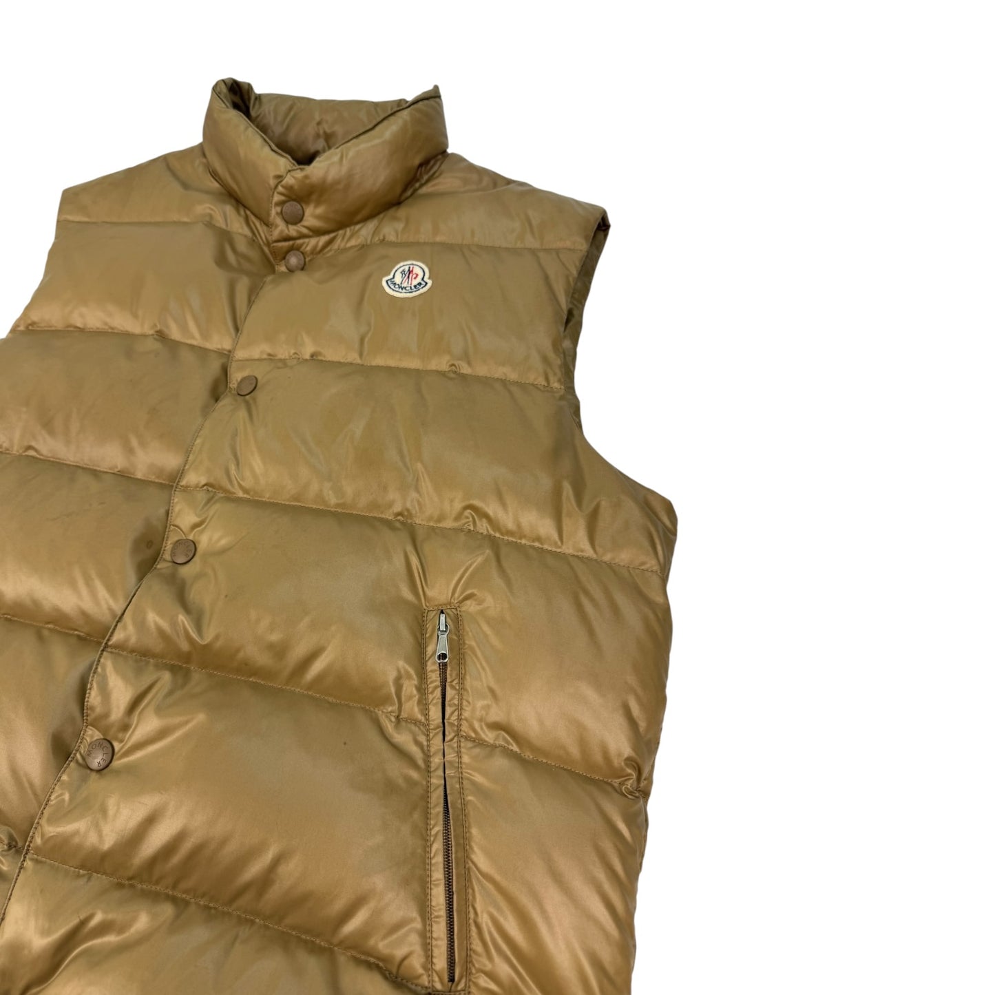Vintage Moncler Weste olivegrün Gr. 3 / L