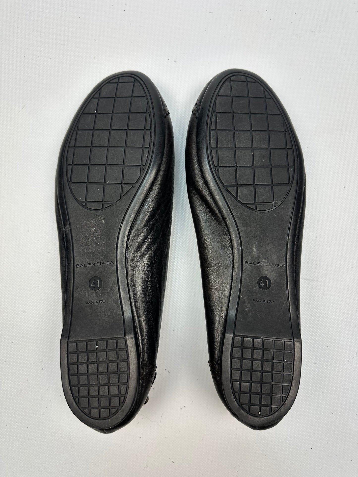 Vintage Balenciaga Ballerinas schwarz Gr. 41