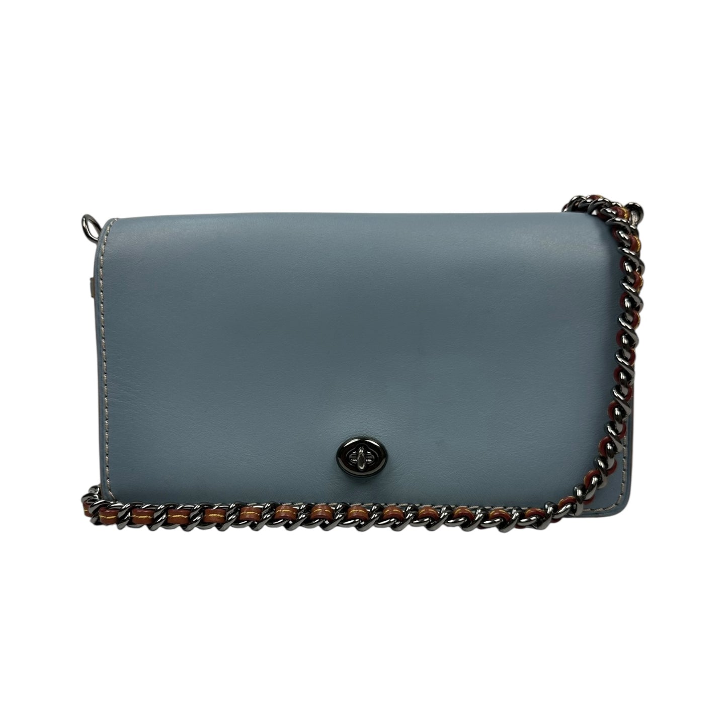 Vintage Coach Umhängetasche blau