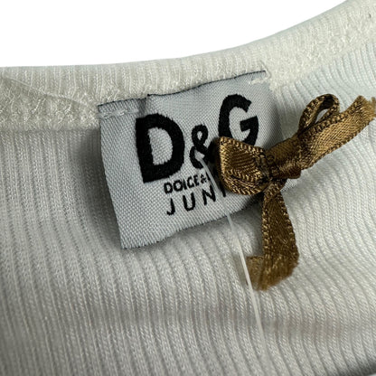 Vintage Dolce & Gabbana Top weiß Damen S