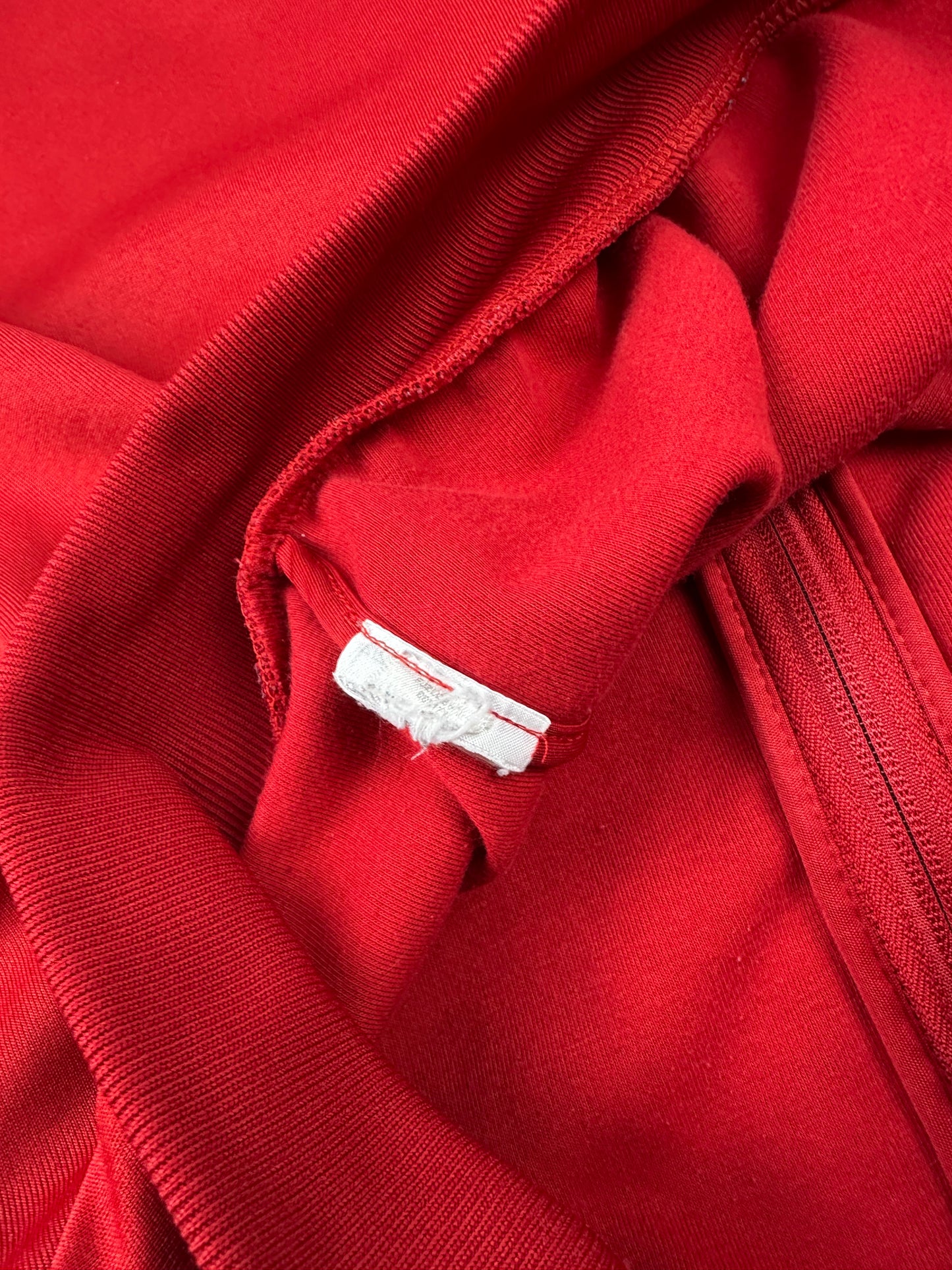 Adidas trackjacket rot L
