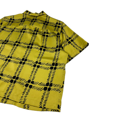 Vintage Marni x Uniclo Hemd schwarz / gelb XXL