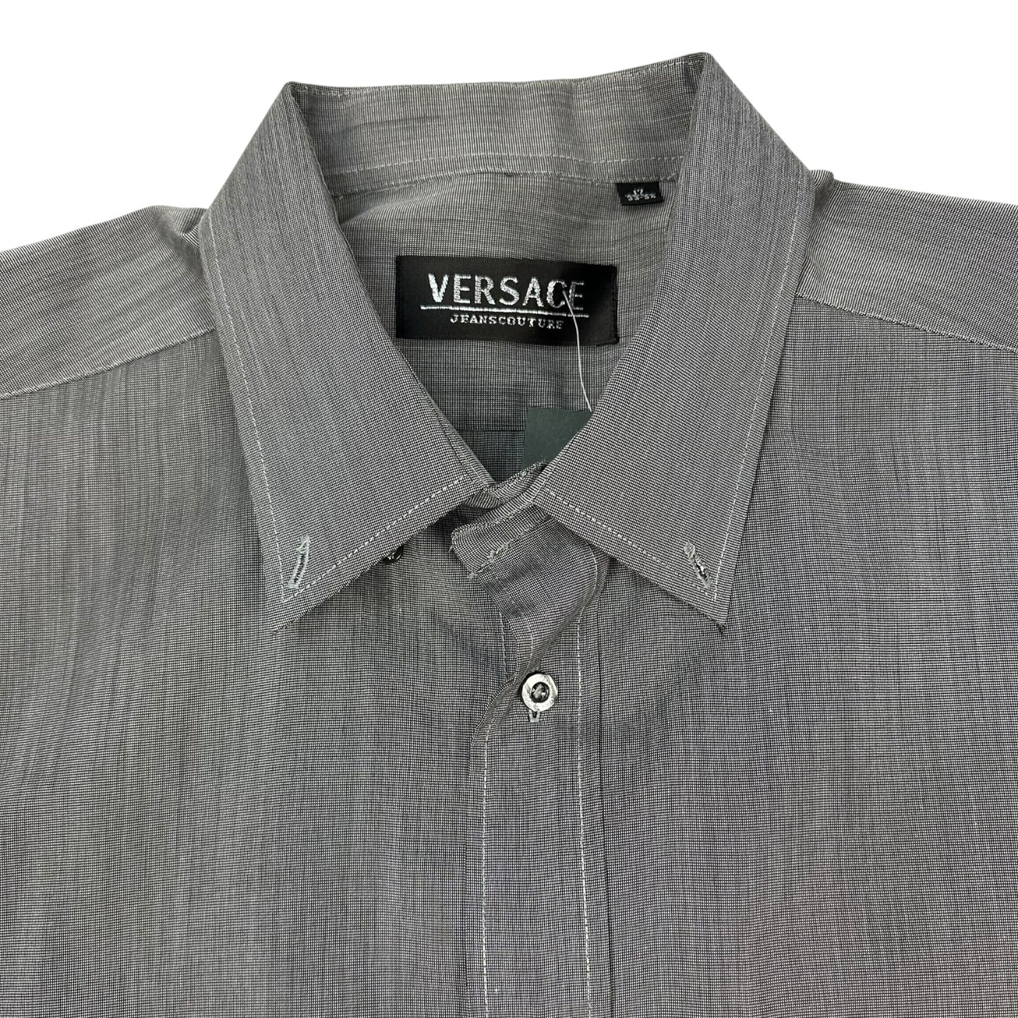 Versace Hemd grau XL
