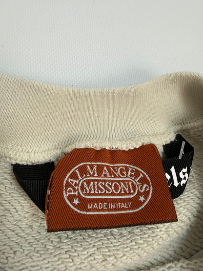 Palm Angels x Missoni Pullover weiß Gr. M