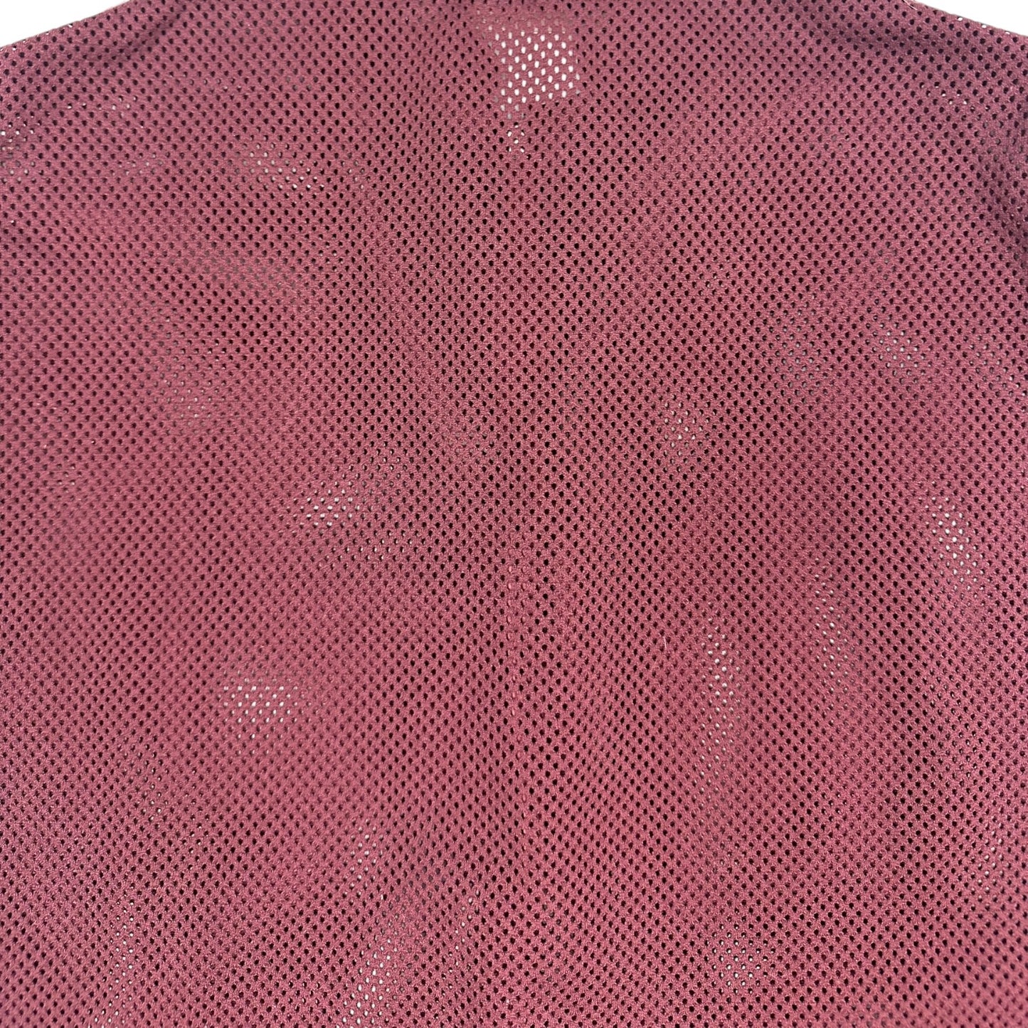 Vintage Prada Mesh Weste rot L
