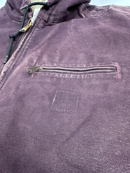 Vintage Carhartt Jacke dunkelrot Gr. M Frauen: XL