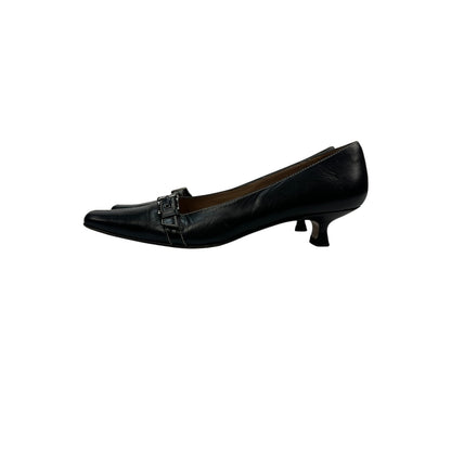 Vintage Pumps schwarz 39