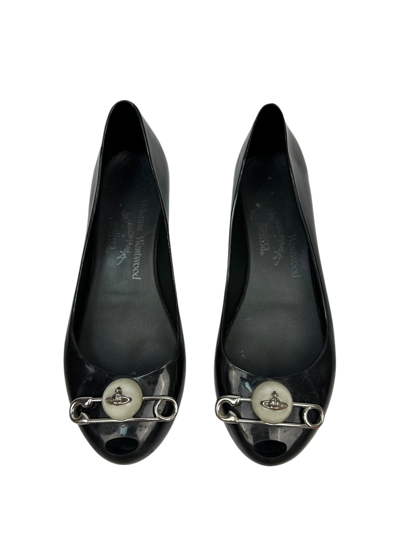 Vintage Vivienne Westwood Ballerinas schwarz Gr.38