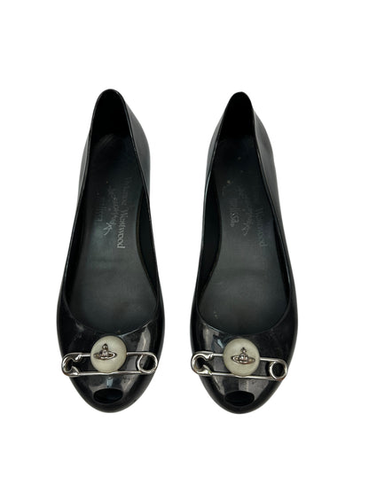 Vintage Vivienne Westwood Ballerinas schwarz Gr.38