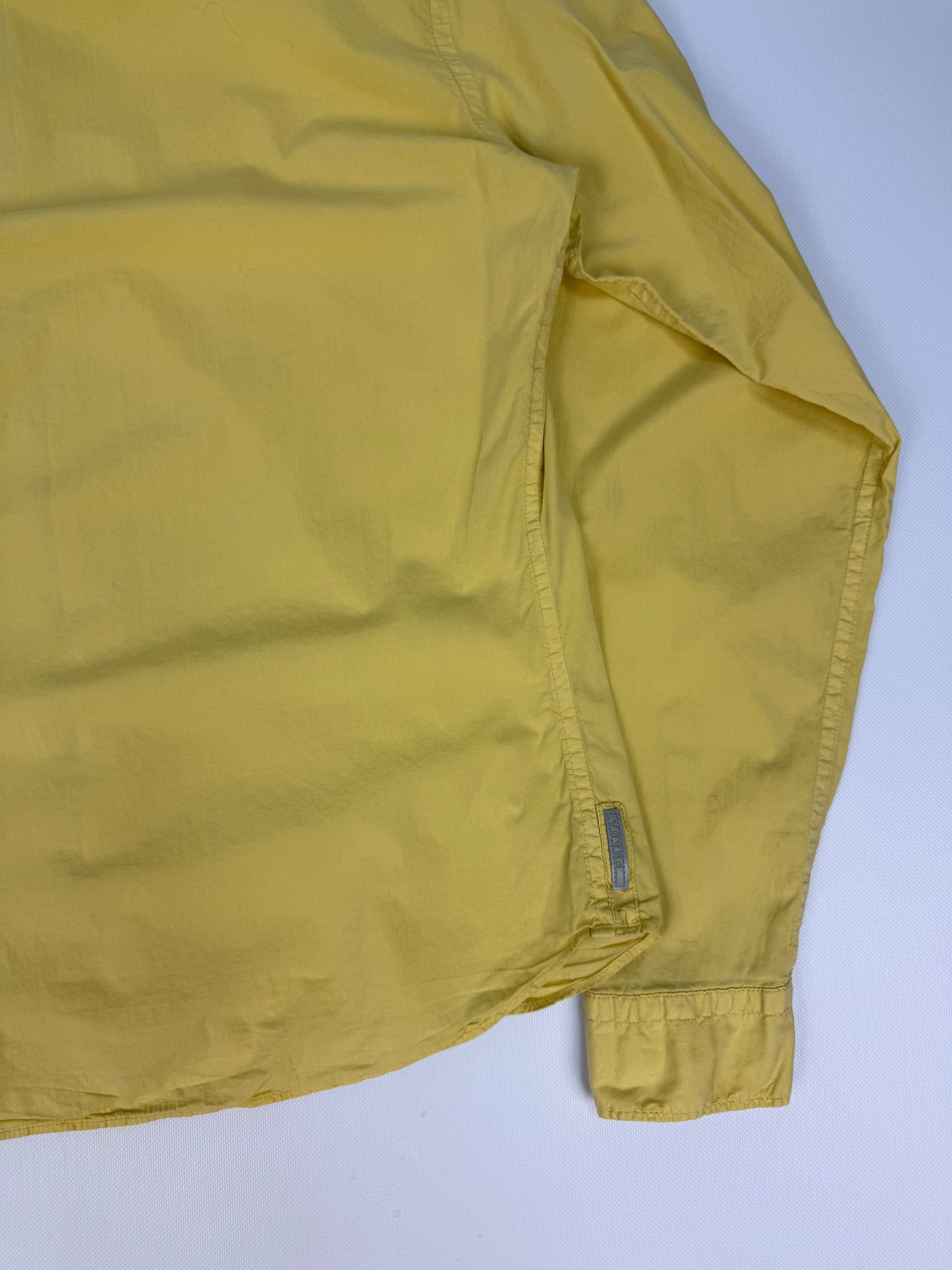 Vintage Prada Hemd gelb Gr. 43