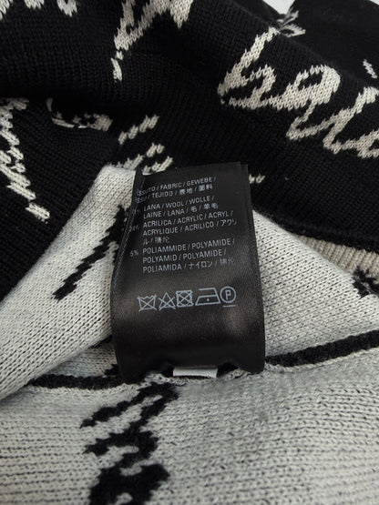 Balenciaga Pullover schwarz / weiß Gr. Frauen XL