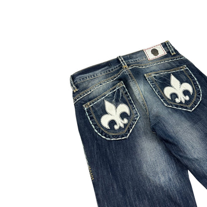 Vintage Laguna Beach Jeanshose blau 34