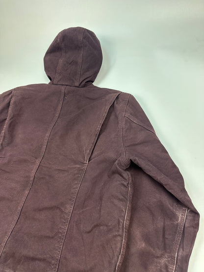 Vintage Carhartt Jacke dunkelrot Gr. M Frauen: XL