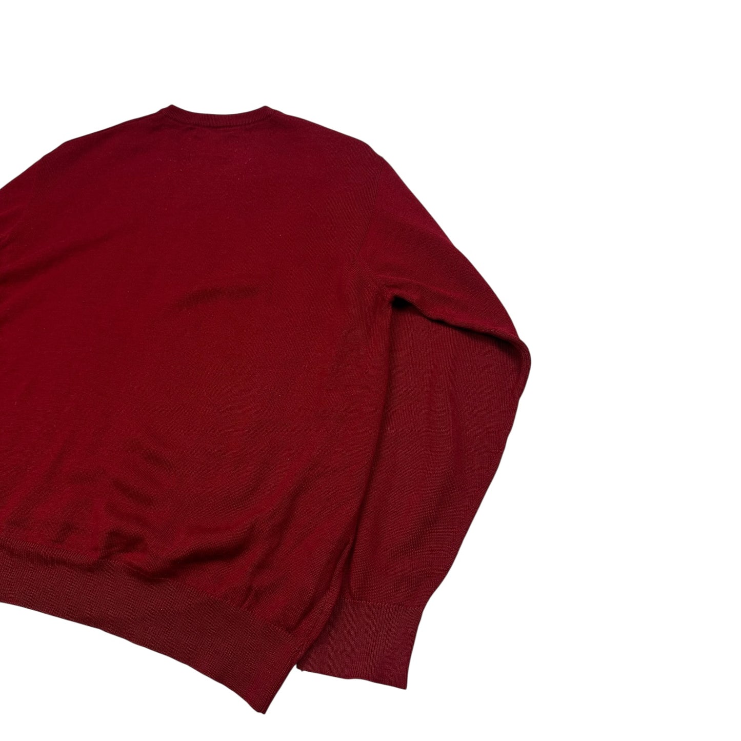 Vintage Burberry Pullover rot 7/XL