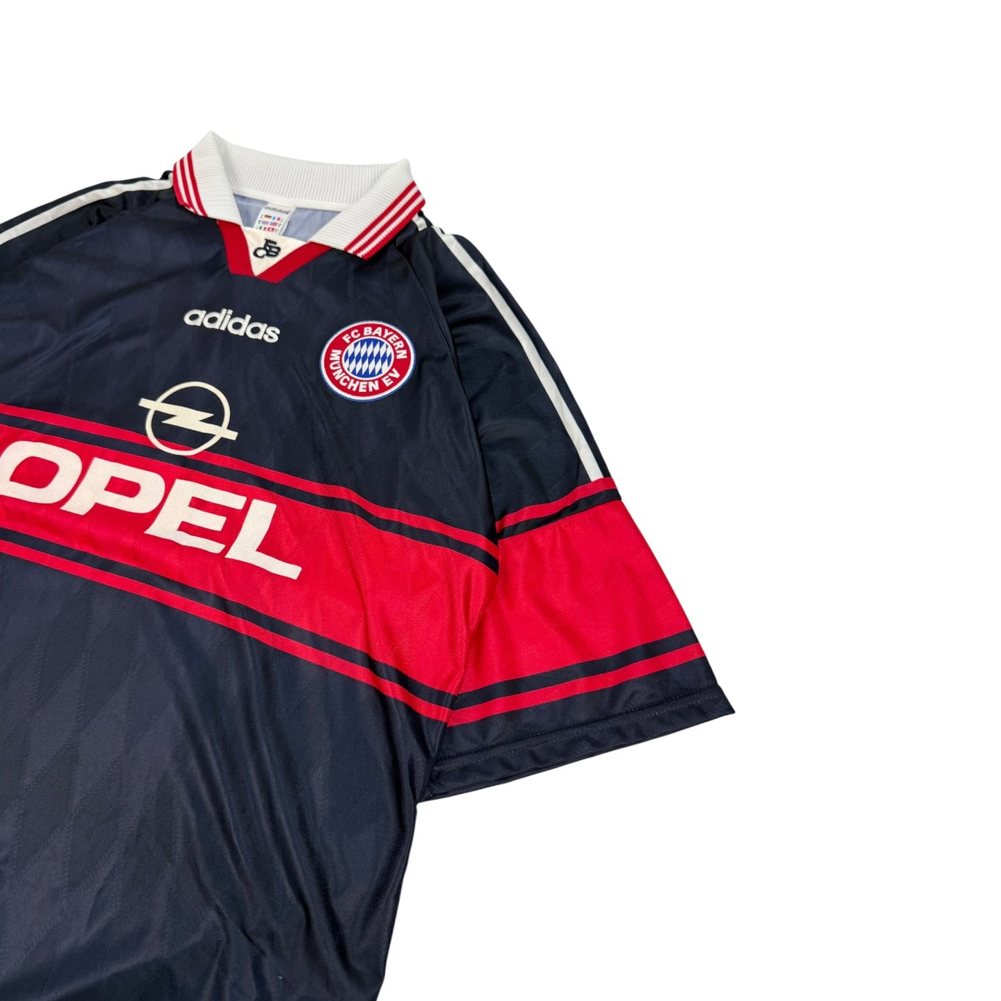 Vintage FC Bayern Fußballtrikot Matthäus dunkelblau Gr. XL