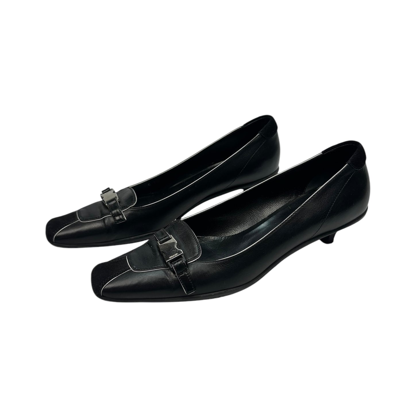 Vintage Prada Pumps schwarz Gr. 38C