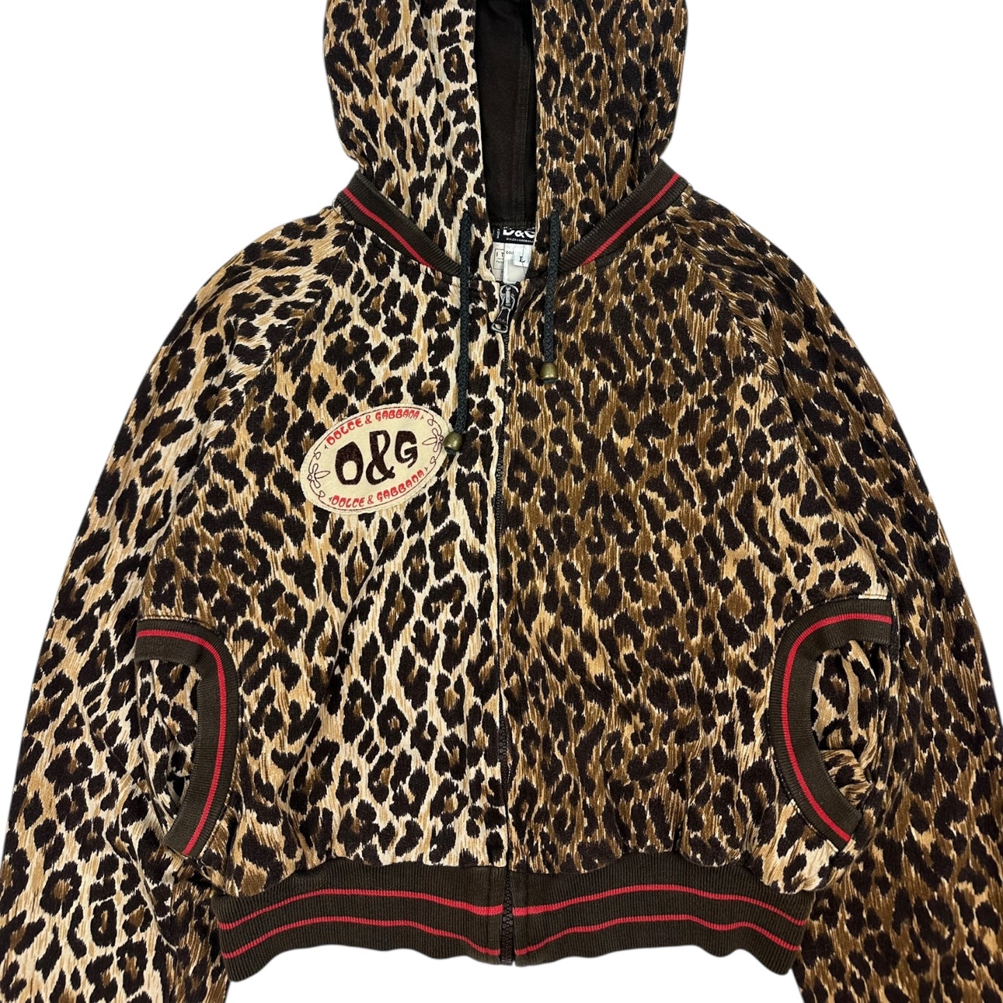 Vintage Dolce & Gabbana Leo- Jacke braun Damen L