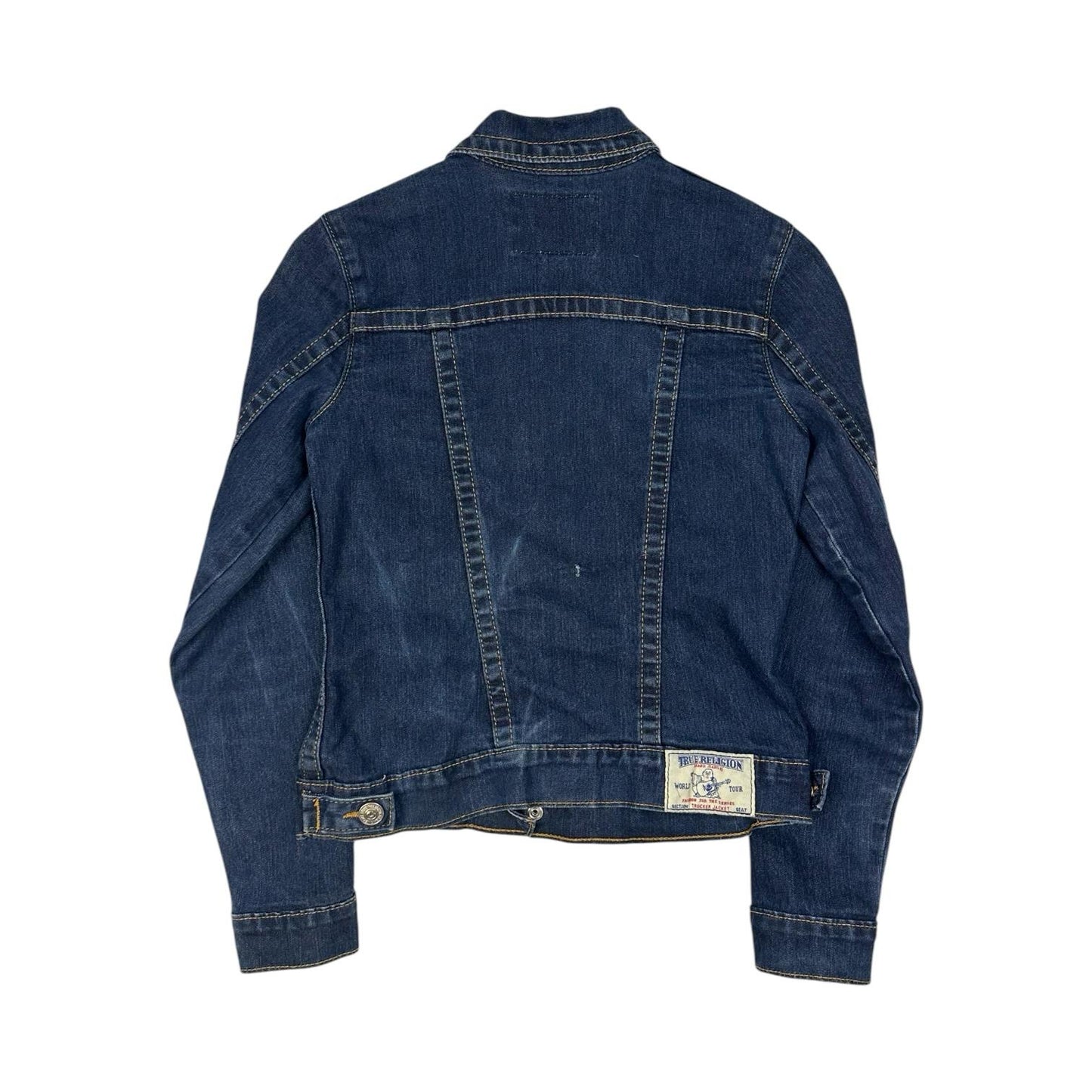 Vintage True Religion denim jacket blue S