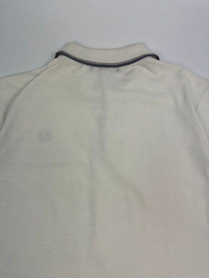 Vintage Fred Perry Polohemd weiß/creme Gr. XL