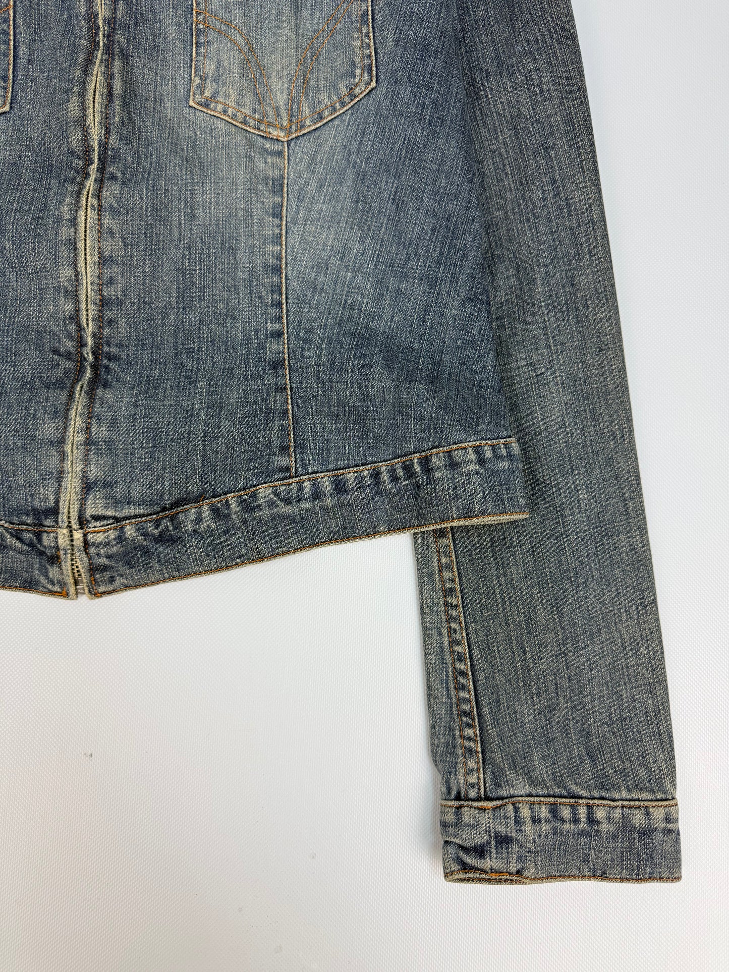 Vintage Dolce & Gabbana Jeansjacke blau Gr. L