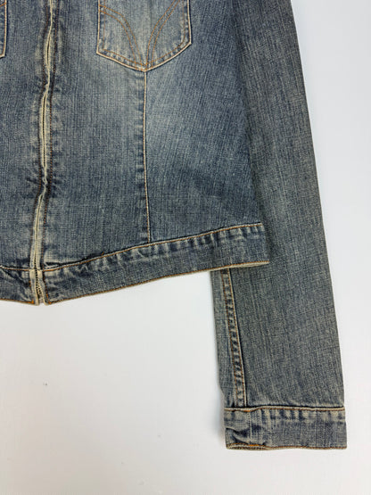 Vintage Dolce & Gabbana Jeansjacke blau Gr. L