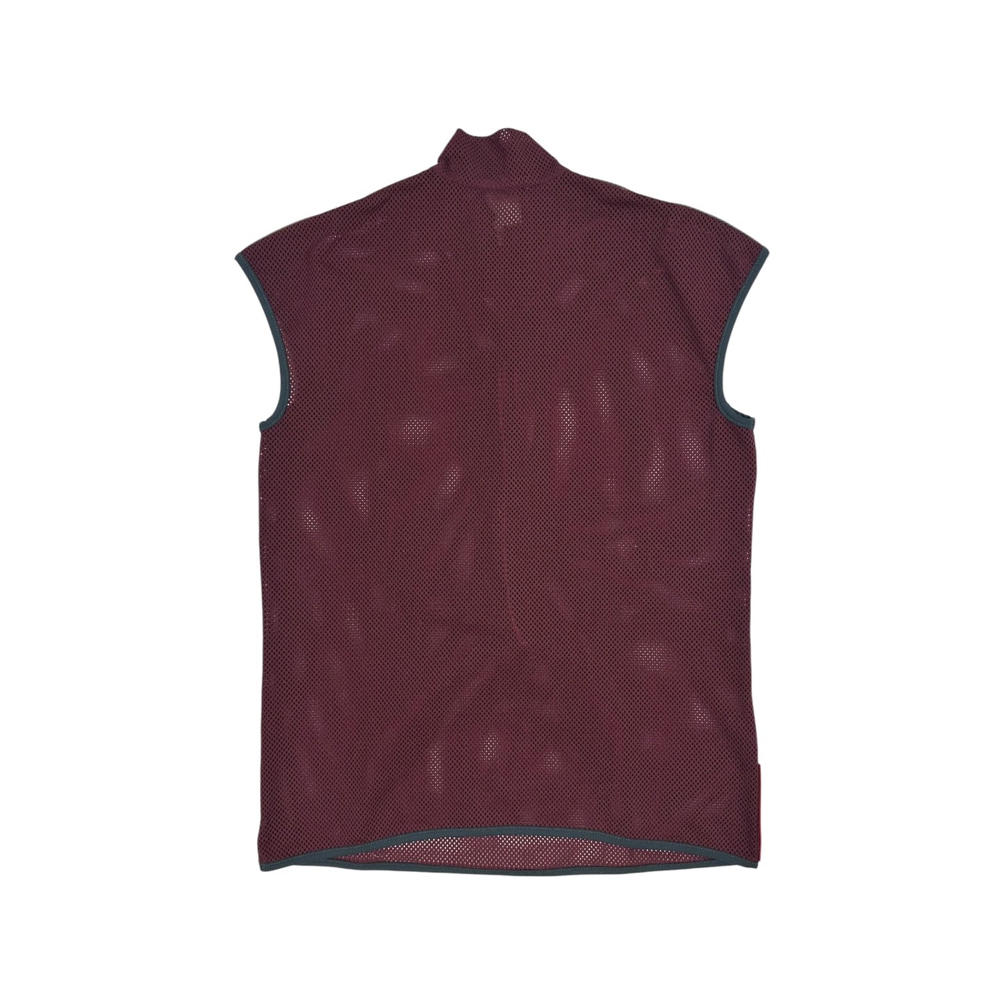 Vintage Prada Mesh Weste rot L