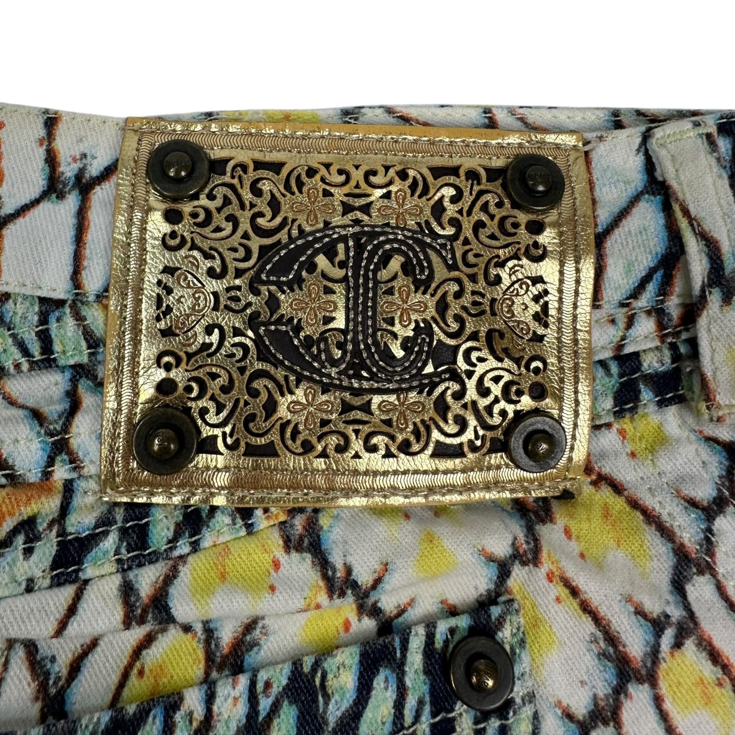 Vintage Roberto Cavalli Rock grün 40