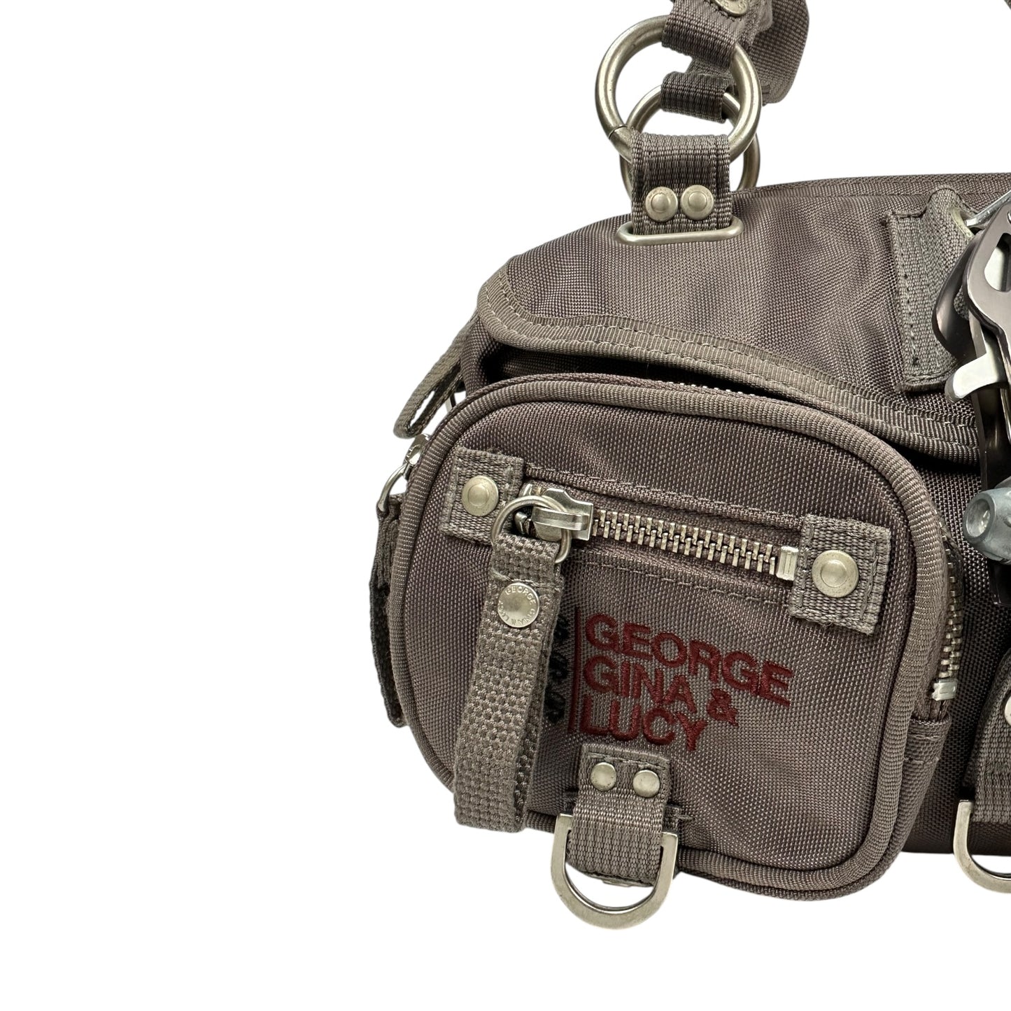 Vintage GG&L Gimme 5 Handtasche braun