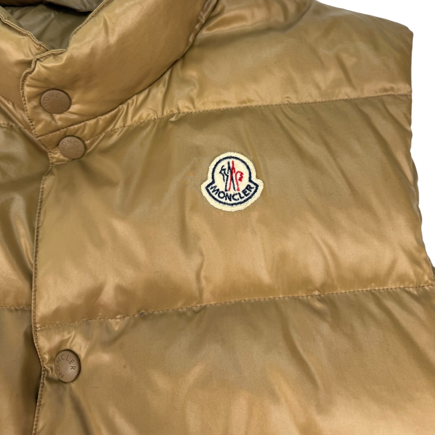 Vintage Moncler Weste olivegrün Gr. 3 / L