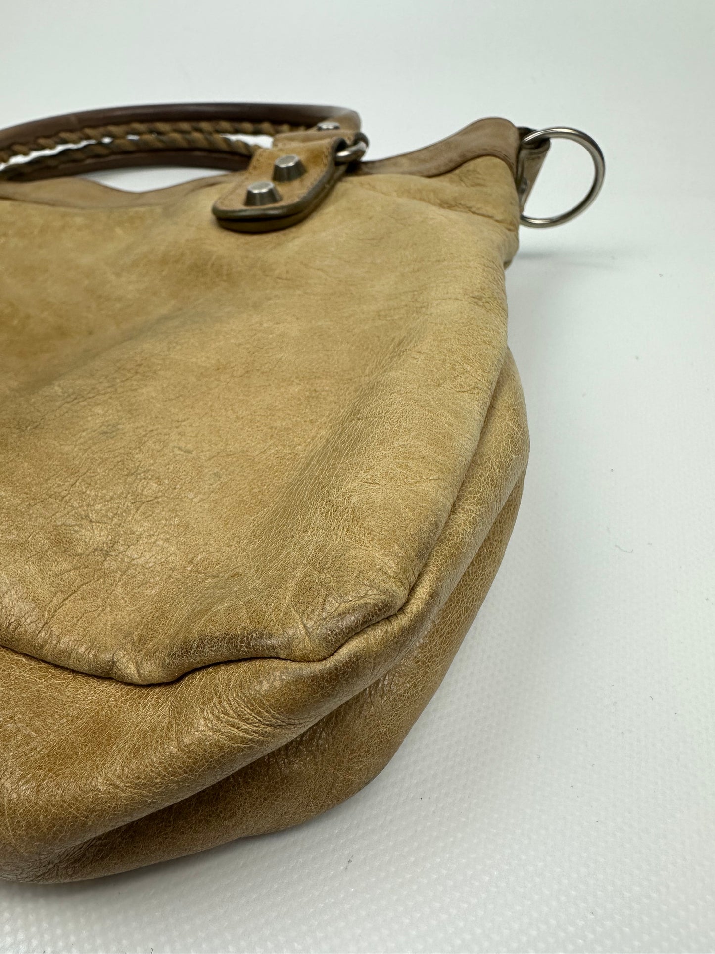 Vintage Balenciaga City bag beige/braun