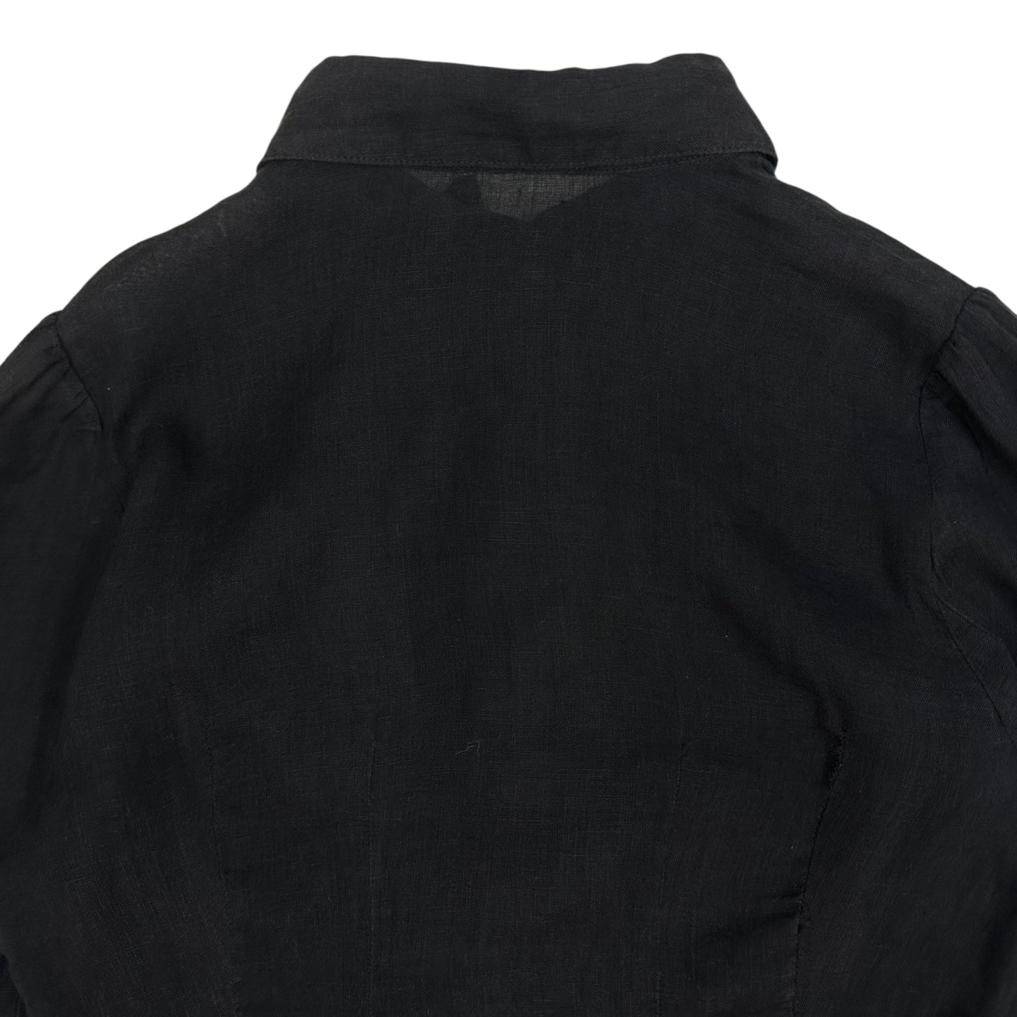 Vintage Prada Bluse schwarz 38