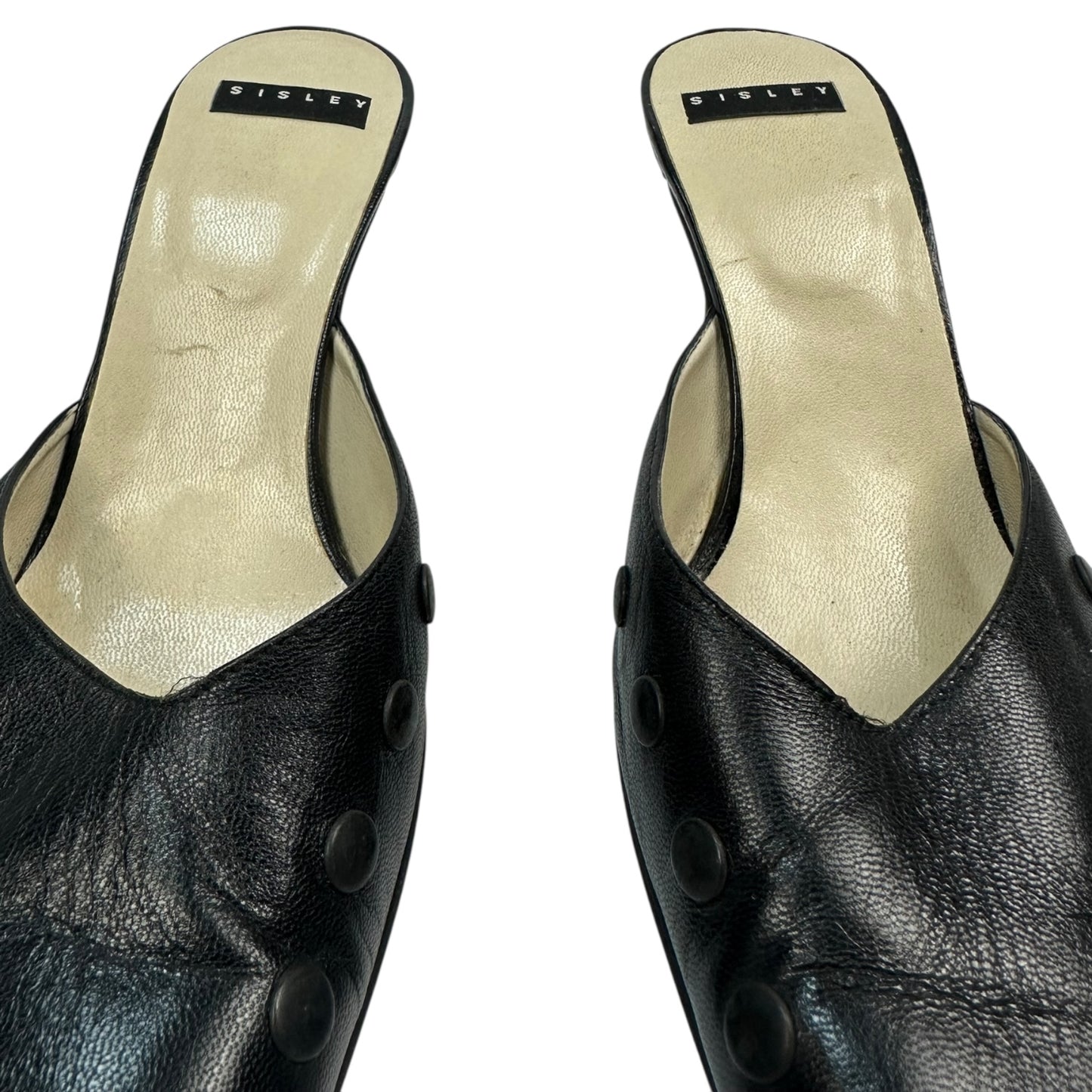 Vintage Sisley Heels schwarz 37