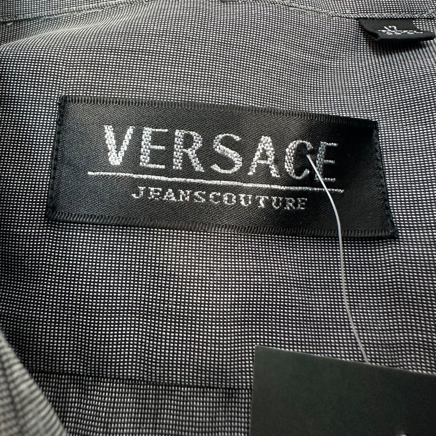 Versace Hemd grau XL