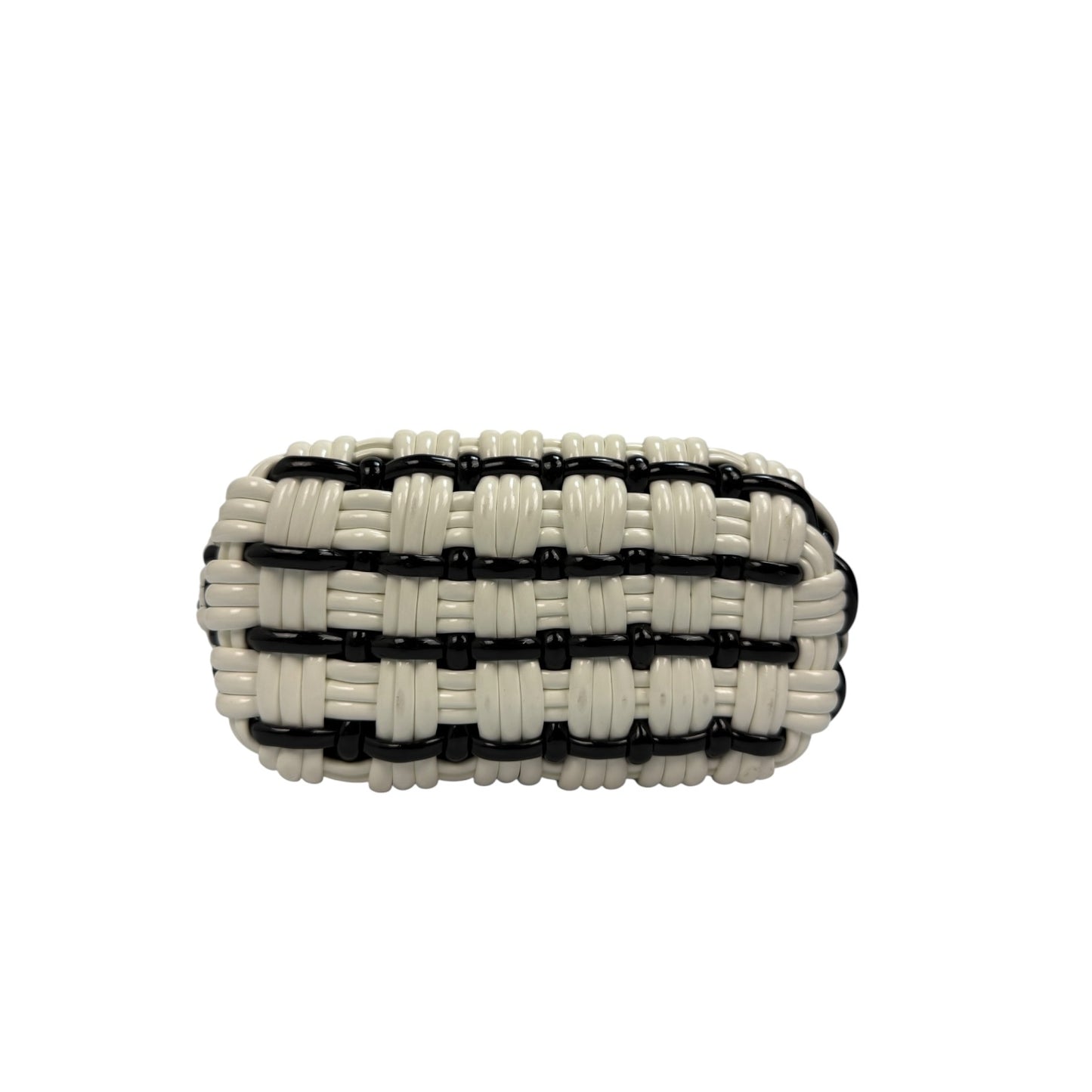 Balenciaga Bistro Panier Shopper klein schwarz / weiß