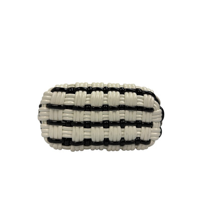 Balenciaga Bistro Panier Shopper klein schwarz / weiß