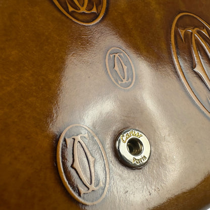 Vintage Cartier Portemonnaie braun