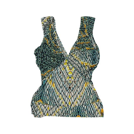 Vintage Roberto Cavalli Top grün L