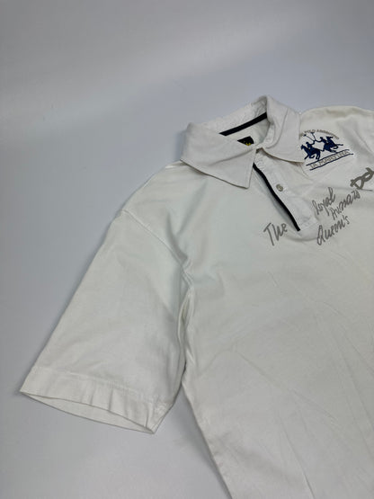 Vintage La Martina Polohemd weiß XXL