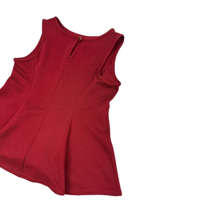 Vintage Top rot Damen M