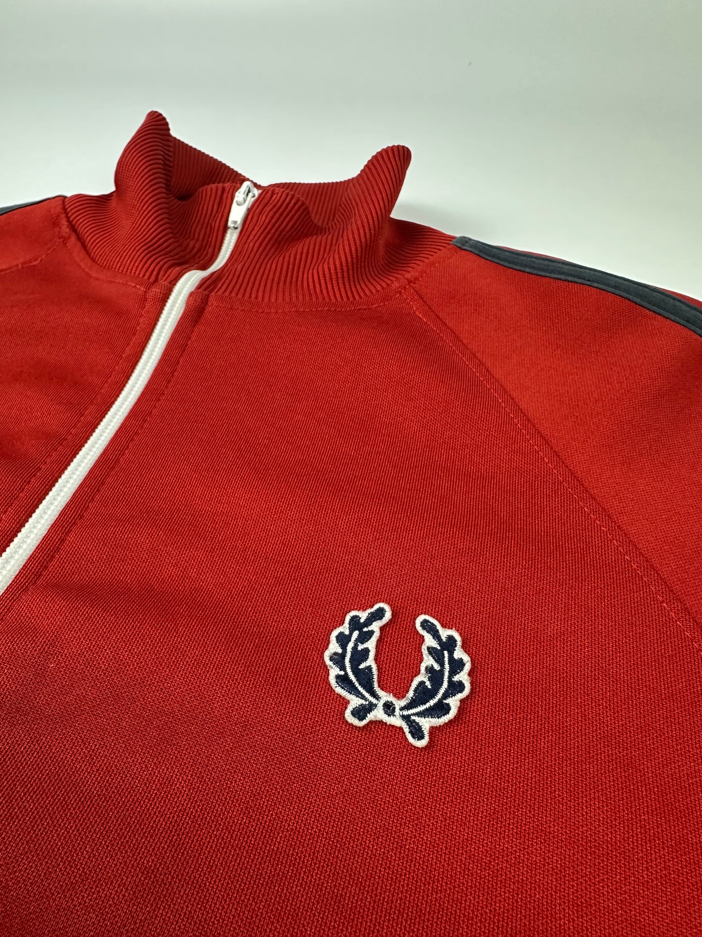 Vintage Fred Perry Trackjacket rot S