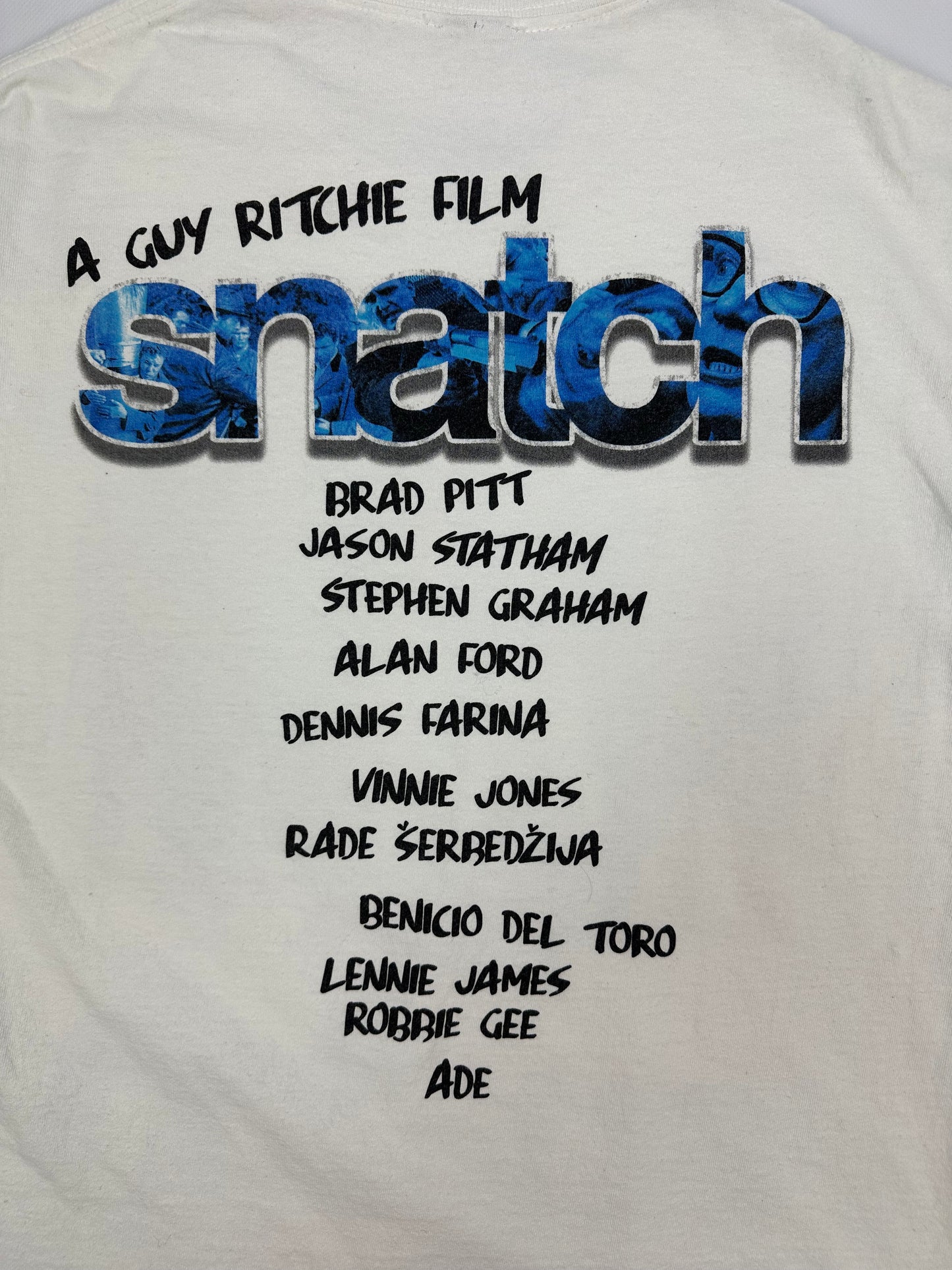 Vintage "Snatch" Movie T-Shirt weiß XXL