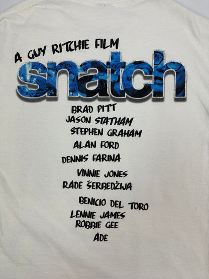 Vintage "Snatch" Movie T-Shirt weiß XXL