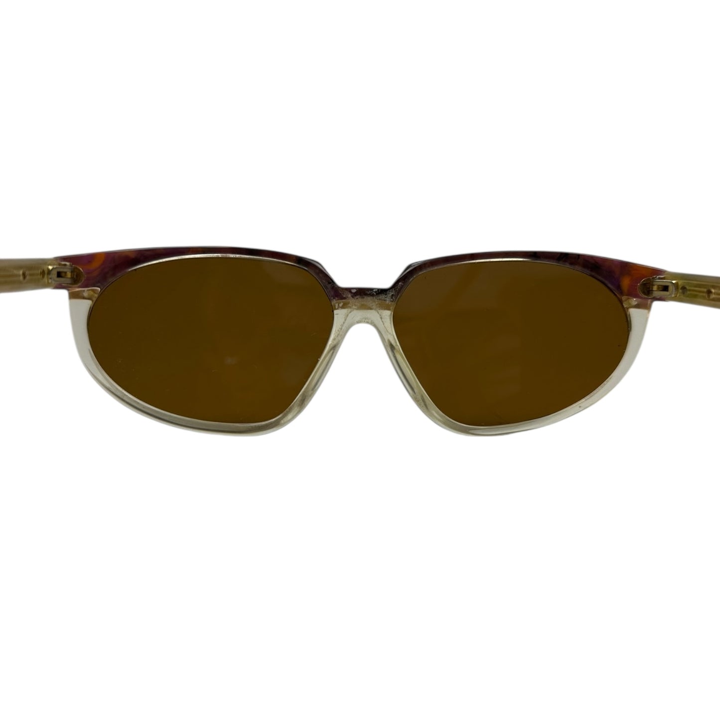 Vintage Cazal Sonnenbrille beige / braun
