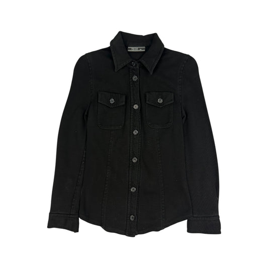 Vintage Prada Bluse schwarz Damen 38/XS