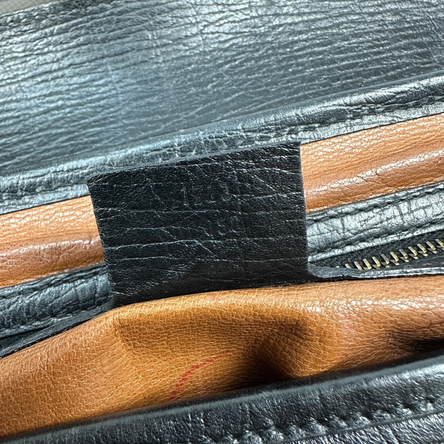Vintage Gucci Bambo Handtasche schwarz