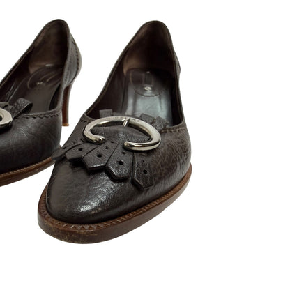 Vintage Celine Heels braun Gr. 38,5