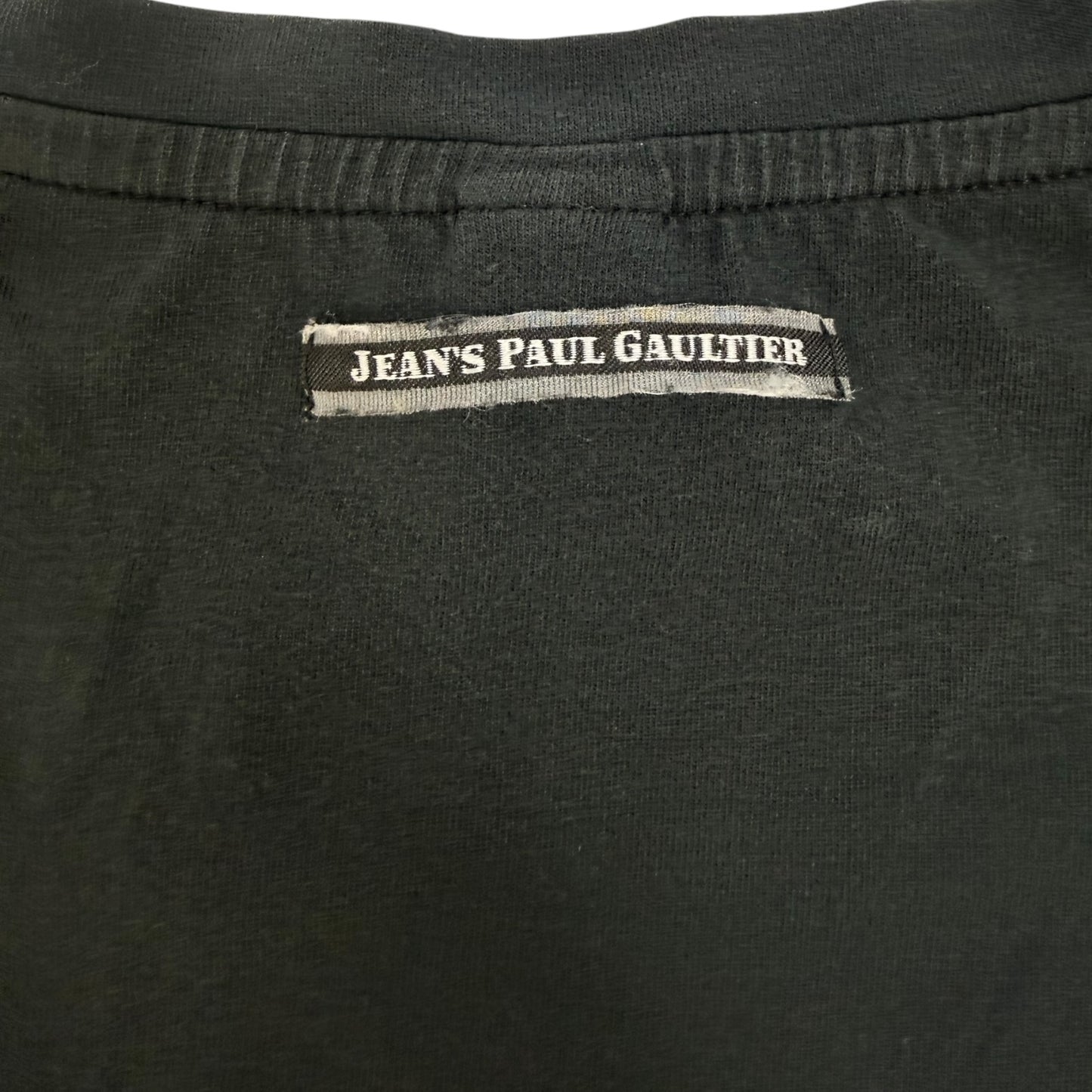 Vintage Jean Paul Gaultier Shirt schwarz Gr. Damen M